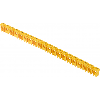 Маркер открытого типа IEK KE 1,5-2,5мм2 символ 'J' (200шт/упак)