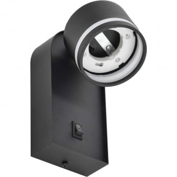 Накладной настенный светильник IEK Lighting 4035 под лампу gx53, черный Накладной настенный светильник IEK Lighting 4035 под лампу gx53, черный