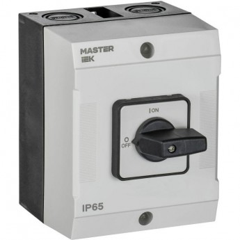 Переключатель кулачковый IEK MI-CS20-010-010 10А (сх. 10) в боксе стандартная рукоятка