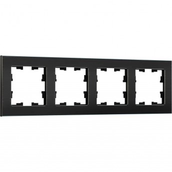 Рамка 4-м IEK BRITE РУ-4-1-БрЧ Рамка 4-м IEK BRITE РУ-4-1-БрЧ