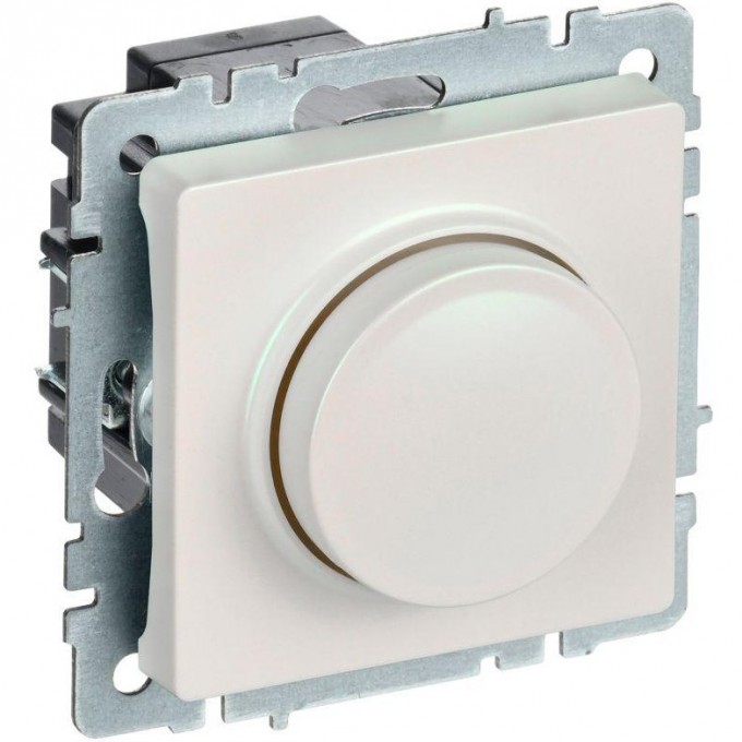Светорегулятор IEK BRITE пов-наж. 600Вт СС10-1-0-БрЖ жемчуж. BR-D20-0600-K36