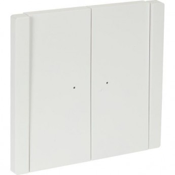 Выключатель 2-клавишный IEK FORTEPIANO с индикатором 10А FP206 белый FP-V20-1-10-1-K01