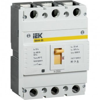 Выключатель автоматический IEK ВА44-35 3Р 200А 25кА - SVA4410-3-0200 Выключатель автоматический IEK ВА44-35 3Р 200А 25кА - SVA4410-3-0200