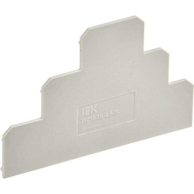 Заглушка IEK для CTS-ML 3 ур. 2.5кв.мм YCT13-00-3-K03-002-ZGL
